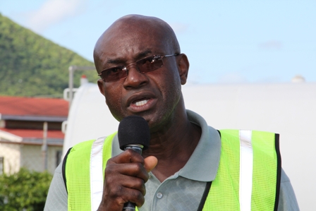 General Manager of the Nevis Air and Seaports Authority Mr. Spencer Hanley